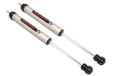 Rough Country Suspension Systems - Rough Country V2 Front Shocks 0.5"-2.5" Lift for Jeep Wrangler JK 4WD 760826_A
