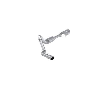 MBRP Exhaust - MBRP Exhaust S5019AL AL 3" Cat-Back Single Side Exit 19-26 Silv/Sierra 1500 2.7L