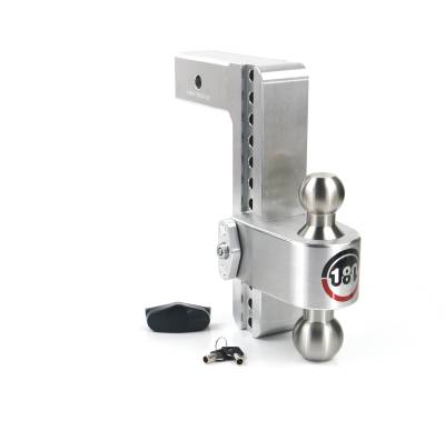 Weigh Safe - Weigh Safe 2.5" 180-DEG Class-V 10" Drop Hitch Receiver 18.5K LTB10-2.5