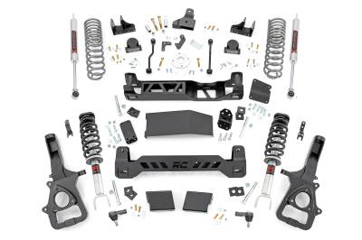 Rough Country Suspension Systems - Rough Country 33440 6" M1/M1 Suspension Lift Kit for 19-24 RAM 1500 4WD