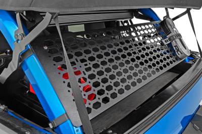 Rough Country Suspension Systems - Rough Country Rear Roll Bar MOLLE Panel Kit 21-25 Ford Bronco 51122