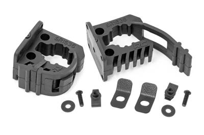 Rough Country Suspension Systems - Rough Country Universal Rubber MOLLE Clamp Kit 5/8" To 1-3/8" Pair 99067
