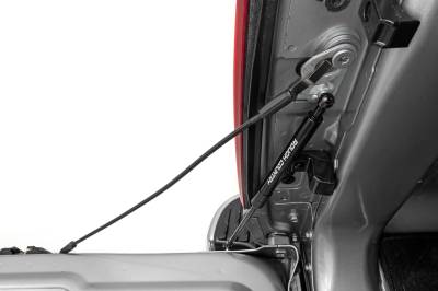 Rough Country Suspension Systems - Rough Country 73212 Tailgate Assist Strut Kit Black for 19-26 RAM 1500 2WD/4WD