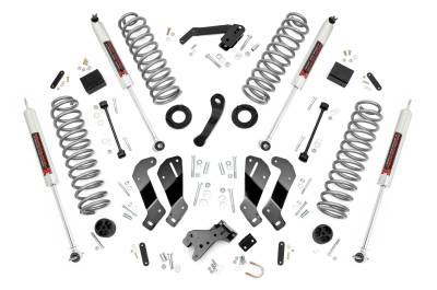 Rough Country Suspension Systems - Rough Country 69340 3.5" M1 Suspension Lift Kit for 07-18 Wrangler JK 2DR 4WD
