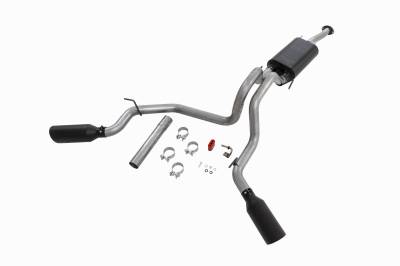 Rough Country Suspension Systems - Rough Country 96016 Cat-Back Dual Exhaust System for 16-23 Toyota Tacoma 3.5L
