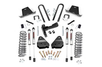 Rough Country Suspension Systems - Rough Country 47970 4.5" Suspension Lift Kit for 05-07 Ford Super Duty Dsl 4WD
