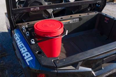 Rough Country Suspension Systems - Rough Country Bed Mount Bracket for 5 Gallon Bucket for Polaris Ranger 93028