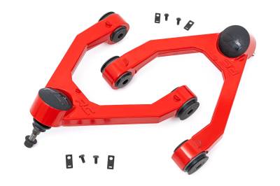 Rough Country Suspension Systems - Rough Country 7546RED Forged Front Control Arms 2"-3" Lift for 88-99 GM K1500