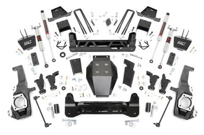 Rough Country Suspension Systems - Rough Country 11740 7" M1 Lift Kit for 20-26 Silverado/Sierra 2500HD/3500