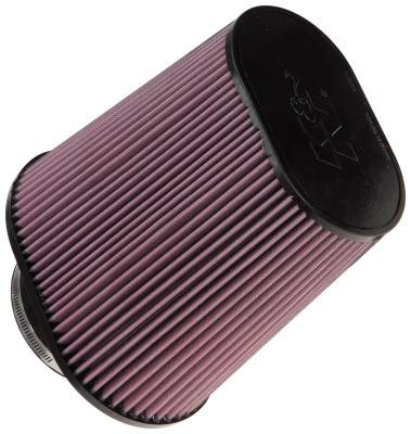 K&N - K&N RU-1024 Universal Clamp-On Air Filter