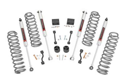 Rough Country Suspension Systems - Rough Country 79340 2.5" M1 Coils Lift Kit for 24-26 Jeep Wrangler JL 4DR 4WD