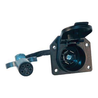 Husky Towing - Husky Towing 6-Way Round To 7-Way RV Blade Adapter 30693