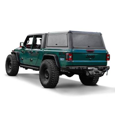 Westin - Westin 16-14165 Aluminum Bed Topper Textured Black for 20-24 Jeep Gladiator JT