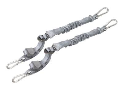 Front Runner - Front Runner Outfitters STRA037 Adjustable Stratchit Cargo Straps-Gray