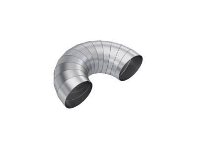 MBRP Exhaust - MBRP Exhaust PC15213 T304SS Universal 4" Diameter 180-DEG Pie Cut