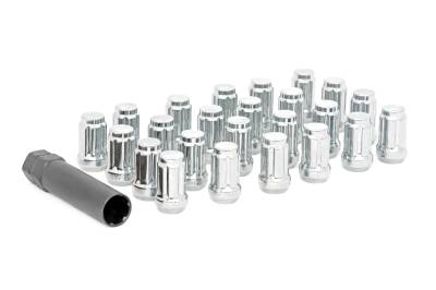 Rough Country Suspension Systems - Rough Country M12x1.5 Lug Nut Set Of 24 Chrome