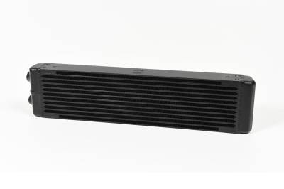 CSF Cooling - Racing & High Performance Division - CSF 8110 Universal Dual-Pass Oil Cooler for RS Porsche M22x1.5 24Lx5.75Hx2.16W