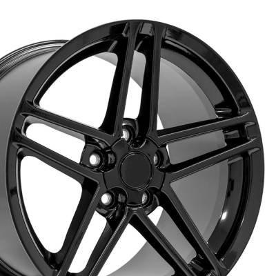 OE Wheels LLC - OE Wheels CV07 18x10.5 5x4.75 56mm Gloss Black CV07A-18105-5475-56B