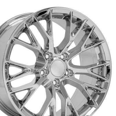 OE Wheels LLC - OE Wheels CV22 18x8.5 5x4.75 56mm Chrome CV22B-18085-5475-56C
