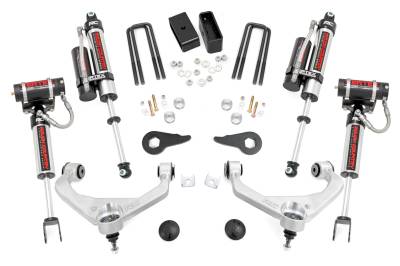 Rough Country Suspension Systems - Rough Country 97550 3.5" Suspension Lift Kit 11-19 Silverado/Sierra 2500HD/3500