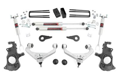 Rough Country Suspension Systems - Rough Country 97640 3.5" M1 Lift Kit w/OVLDs for 11-19 Silv/Sra 2500HD/3500