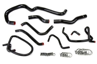 HPS Performance - HPS 57-1423-BLK Black Radiator Hose Kit for 06-15 Mazda Miata 2.0L