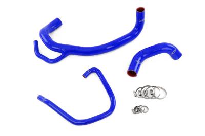 HPS Performance - HPS 57-1616R-BLUE Blue Radiator Hose Kit for 12-14 Chrysler 300C SRT8 6.4L