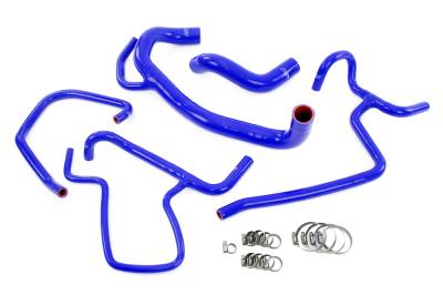 HPS Performance - HPS 57-1616-BLUE Blue Radiator/Heater Coolant Hose Kit for 12-14 Chrysler 300