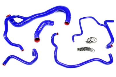 HPS Performance - HPS 57-1675-BLUE Blue Radiator/Heater Coolant Hose for 15-23 Dodge Challenger