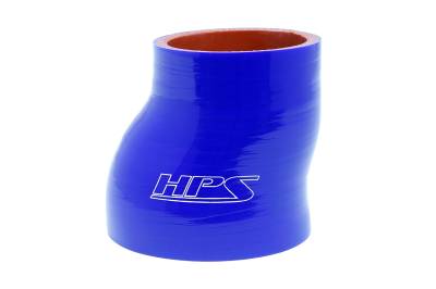 HPS Performance - HPS HTSOR-238-300-BLUE 2.375" To 3" 60mm-76mm ID Reducer Coupler Hose Blue 3"