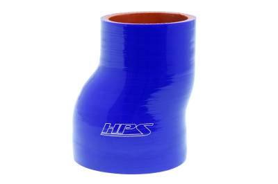 HPS Performance - HPS HTSOR-250-300-L6-BLUE 2.5" To 3" 63mm-76mm ID Reducer Coupler Hose Blue 6"