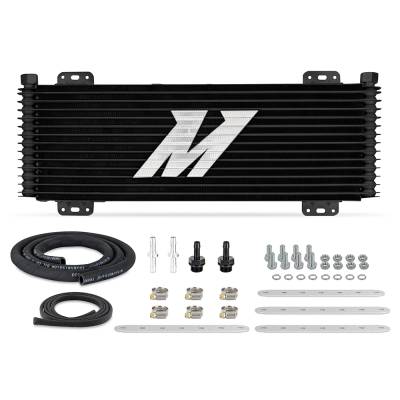 Mishimoto - Mishimoto MMTC-SP-13BK 13-Row Stacked Plate Trans Cooler Powder 22.85x7.1x1.25"