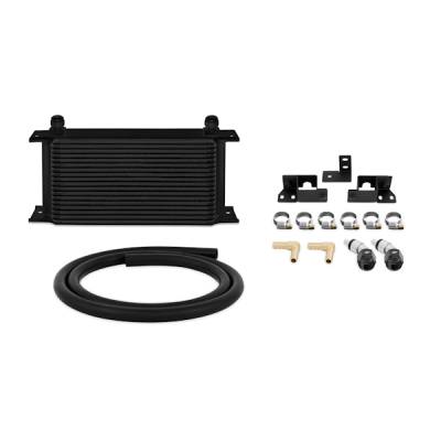 Mishimoto - Mishimoto MMTC-WRA-07BK Black Transmission Cooler Kit for 07-11 Jeep Wrangler JK