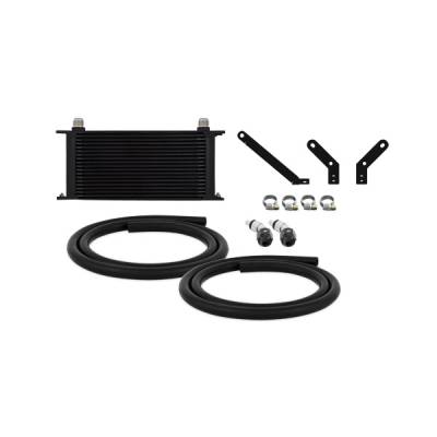 Mishimoto - Mishimoto MMTC-WRX-15BK Black CVT Transmission Cooler for 15-21 Subaru WRX