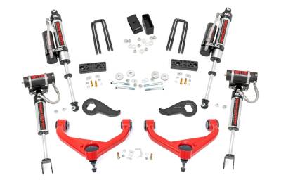 Rough Country Suspension Systems - Rough Country 97750RED 3" Vertex Lift Kit for 20-26 Silverado/Sierra 2500HD/3500