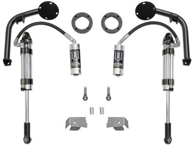 ICON Vehicle Dynamics - ICON K53153 Stage-3 Front S2 Secondary Shock Kit for 07-21 Toyota Tundra