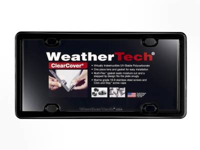 Weathertech - WeatherTech 60020 ClearCover License Plate Cover