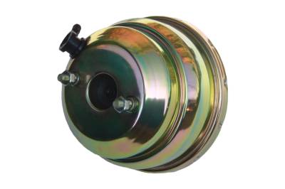 Leed Brakes - Leed Brakes 1M 8" Power Booster w/Brackets for A F & X-Body Cars Zinc