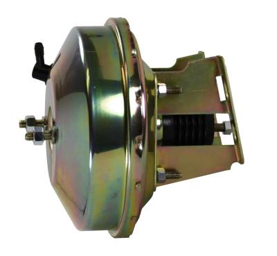 Leed Brakes - Leed Brakes 3E 9" Power Booster w/Brackets for Chevrolet Full-Size Zinc