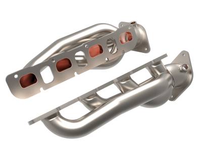 aFe Power - aFe 48-32030-T Short Tube Exhaust Header for 21-24 RAM 1500 TRX 6.2L