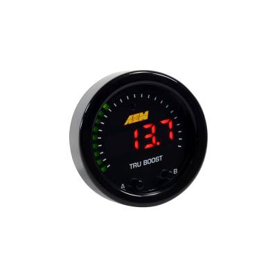 AEM Electronics - AEM Electronics 30-0352 Multi-Purpose Boost Vacuum Gauge