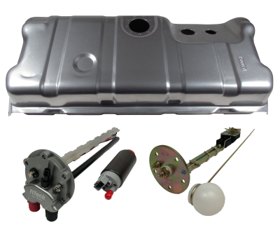 FiTech Fuel Injection - FiTech Fuel 58025 Go Fuel 340 LPH EFI Fuel Tank Kit for 68-74 Chevy Corvette