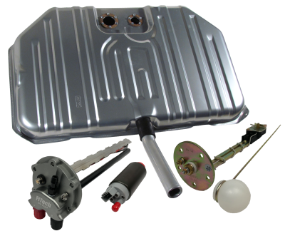 FiTech Fuel Injection - FiTech 58031 Go Fuel 340 LPH EFI Tank Kit for 70-72 Oldsmobile Cutlass Notched