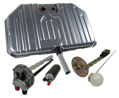 FiTech Fuel Injection - FiTech 58026 Go Fuel 340 LPH EFI Tank Kit for 68-69 Chevelle Notched