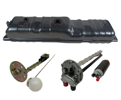 FiTech Fuel Injection - FiTech 58017 Go Fuel 340 LPH EFI Fuel Tank Kit for 82-87 GM Truck LWB