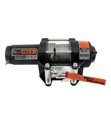 Mile Marker - Mile Marker 77-50105BW 12V 2500 LB Waterproof Winch