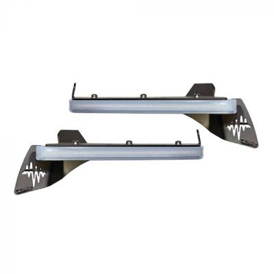 Quake LED - Quake LED QTE1043 9.5x0.75" Slim Chop Kit for Jeep Wrangler JL/Gladiator JT