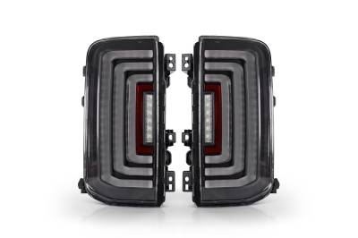 Attica 4x4 - Attica 4x4 CTATT0772-H4-GBC-SQ Rogue LED Taillight for 21-26 Ford Bronco