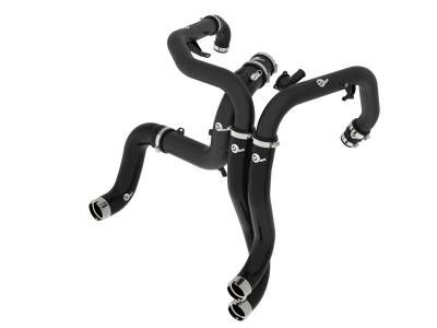 aFe Power - aFe 46-20754-B Aluminum Hot/Cold Charge Pipe Kit Black for 22-25 Bronco/Ranger