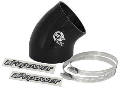 aFe Power - aFe 59-00047 Engine Air Intake Tubing Coupler 4" x 3.5" ID x 40-DEG Reducer